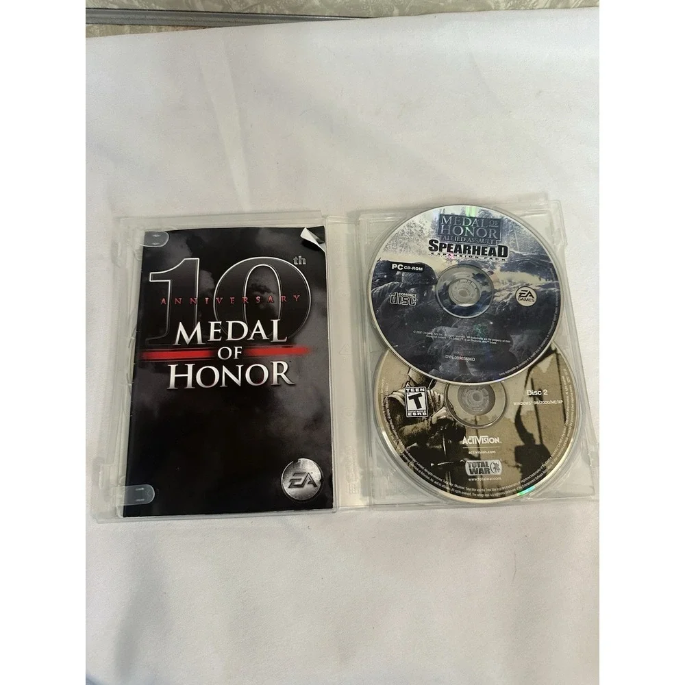 10th Anniversary Medal of Honor PC DVD Video Game Rated T EA Games
